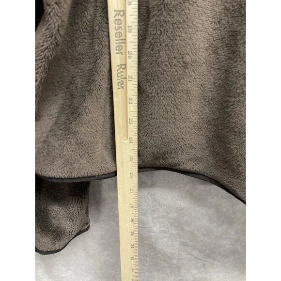PATAGONIA R2 REGULATOR WOMEN'S BROWN FULL ZIP FLEECE JACKET LARGE VINTAGE